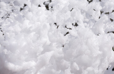 White lather. Background or texture of white foam with copy space. Fun foam parties summer entertainment festival in the water park. White bubbles on a black background.