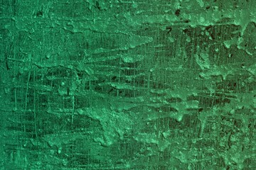 teal, sea-green grunge striped painted wooden table texture - fantastic abstract photo background