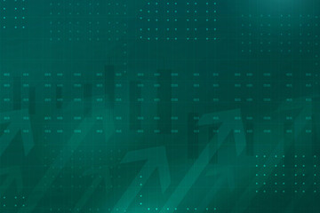 2d rendering Stock market online business concept. business Graph