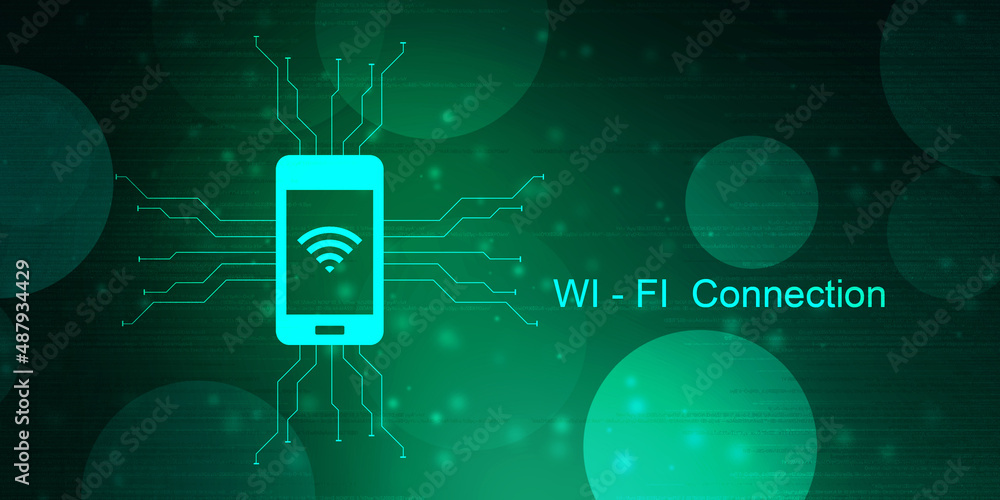 Poster 2d rendering transmitter mobile wifi