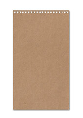 Fototapeta premium blank brown note paper background
