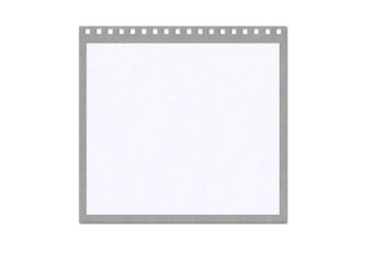 blank gray note paper background