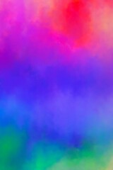 Unicorn galaxy pattern. Pastel cloud and sky with glitter. Cute bright paint like candy background theme. Concept to montage or present your product, for women, girls in princess style