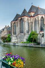 Fototapeta na wymiar Ghent in Belgium