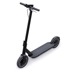 electric folding scooter for leisure and city trips 3D illustration