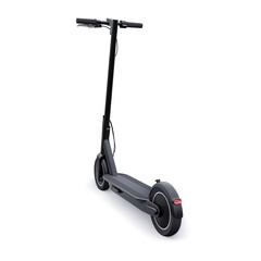 electric folding scooter for leisure and city trips 3D illustration