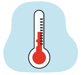 Thermometer icon vector illustration eps10