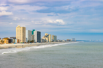 Coastline near Myrtle Beach, South Carolina
