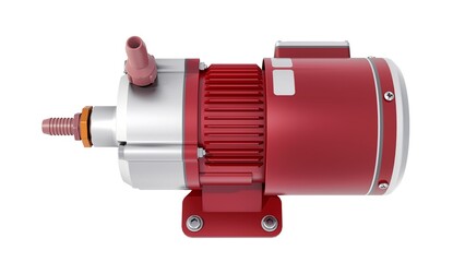 Water Pump. 3d render illustrration
