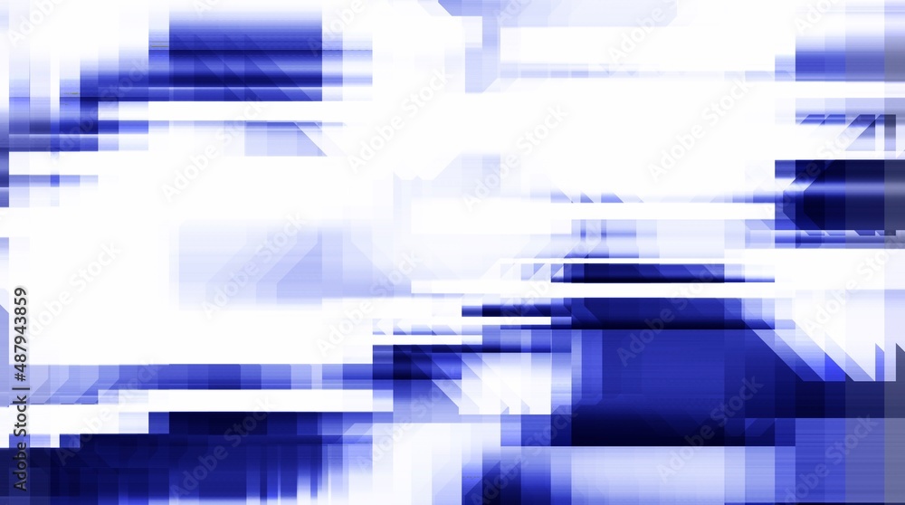 Poster digital abstract graphic artwork. vibrant glitch texture. artwork with deconstructed shapes and grap