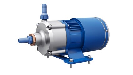 Water Pump. 3d render illustrration