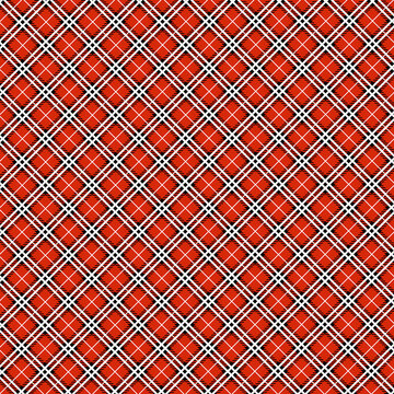 Buffalo Red Black White Checkered Plaid Pattern