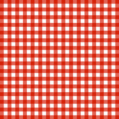 Red and white buffalo checkered plaid pattern