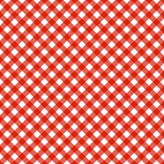 Red and white buffalo checkered plaid pattern