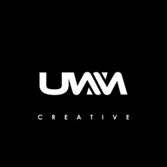 UWM Letter Initial Logo Design Template Vector Illustration