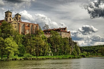 Fototapeta na wymiar Benedictine monastery, Tyniec near Cracow