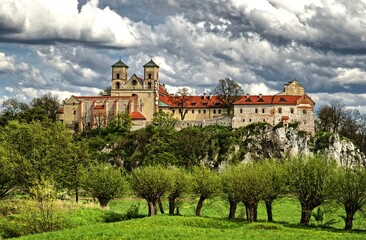 Fototapeta na wymiar Benedictine monastery, Tyniec near Cracow