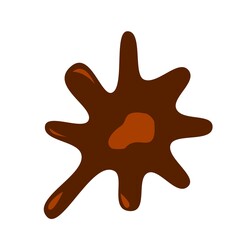 chocolate splash vector design