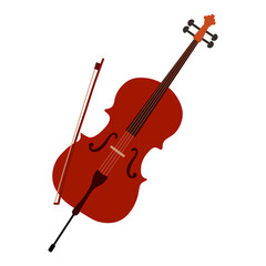 Cello, symphony orchestra bowed string instrument © Ксения Белимова