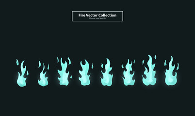 drawing outline fire vector element flame icon logo cartoon wallpaper background clipart symbol set