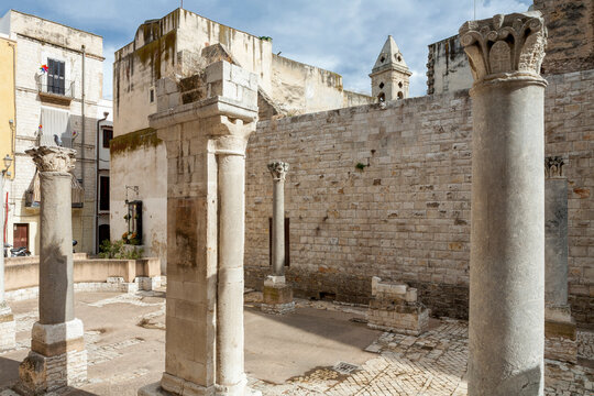 Bari. Resti della demolita Chiesa di Santa Maria del Buonconsiglio
