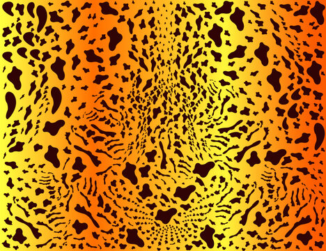 leopard print background