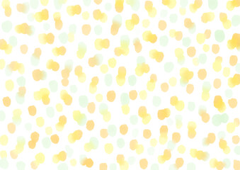 水玉　水彩　背景