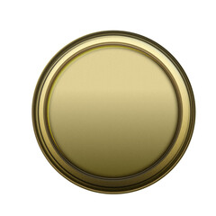 gold vintage shield isolated on transparent
