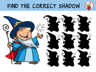 Wizard. Find the correct shadow