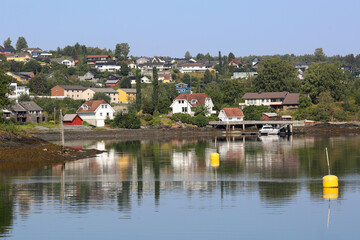 Obraz premium Town Levanger, Norway