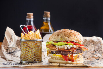 lanche restaurante lanchonete fast food gastronomia artesanal hamburguer gourmet