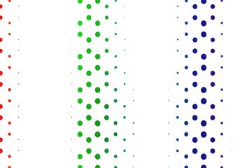 Light multicolor, rainbow vector cover with spots.