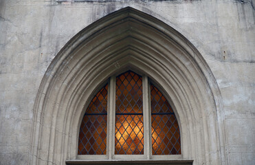 window in the church
