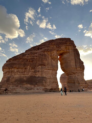 Elephant rock, AlUla, Saudi Arabia