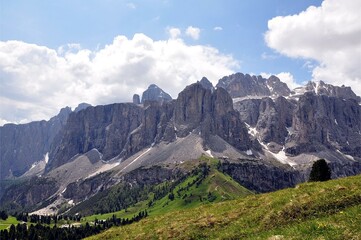 Obraz premium Dantercerpies Dolomiten