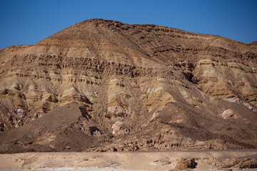 Beautiful mountain landscape in Sinai desert, Egypt