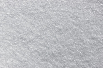 Texture snow ice, uniform coating with grooves