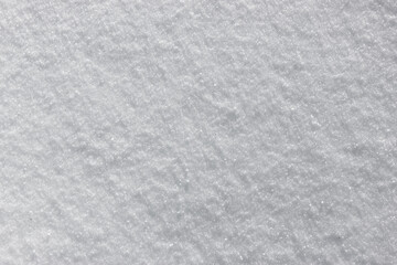 Texture snow ice, uniform coating with grooves