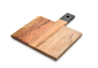 Wooden board isolated on white