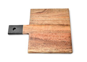 Wooden board isolated on white