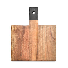 Wooden board isolated on white