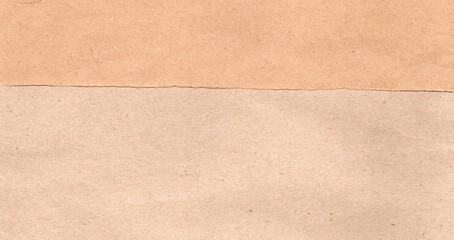 Kraft torn and creased Paper Texture for Background	