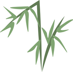 Fototapeta premium Bamboo illustration