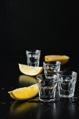 Lemon vodka.