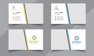 Corporate Business Card Design Print Ready