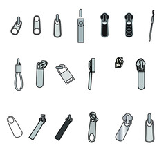 SLIDER BODY FOR ZIPPER  