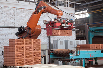 Modernization of construction industry enterprises. Modern brick production is automated and...
