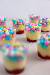 Sobremesa no copinho