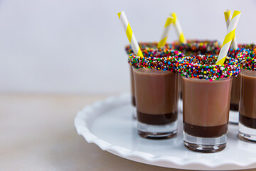 hot chocolate shots