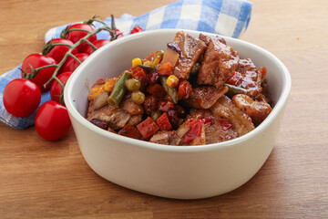 Roasted pork with oyster sauce